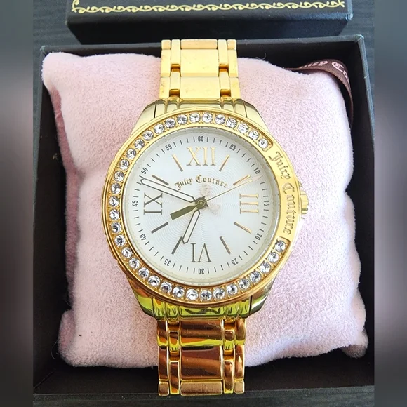 Vintage Juicy Couture Gold Watch